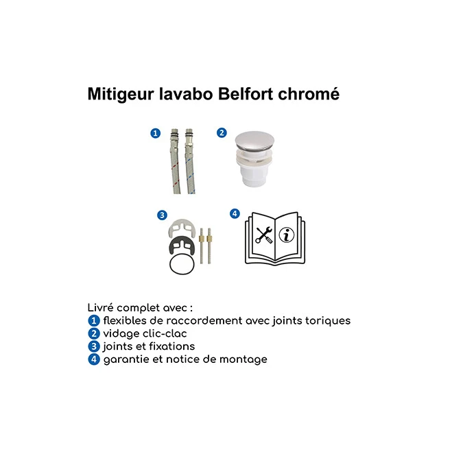 Mitigeur lavabo BELFORT