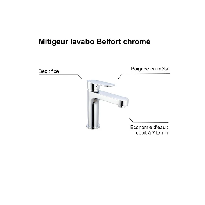 Mitigeur lavabo ADAMAN