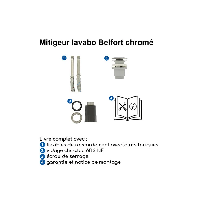 Mitigeur lavabo ADAMAN