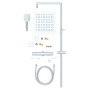 Colonne de douche  thermostatique OTAKI
