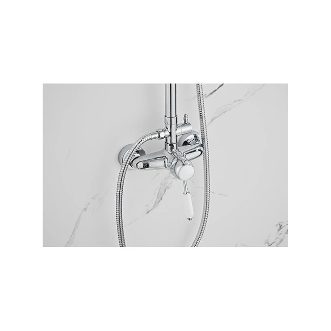 Colonne de douche avec robinetterie RETRO MITIGEUR