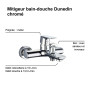 Mitigeur bain douche DUNEDIN