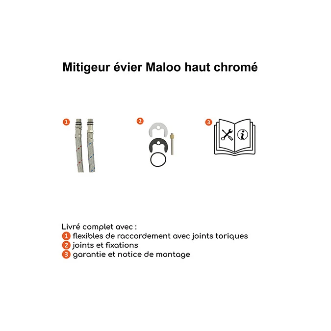 Mitigeur évier MALOO