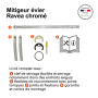 Mitigeur évier RAVEA - Fabrication Française - Certifié NF