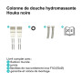 Colonne de douche hydromassante HOUKA