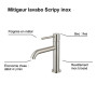 Mitigeur lavabo SCRIPY