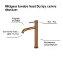 Mitigeur lavabo SCRIPY haut