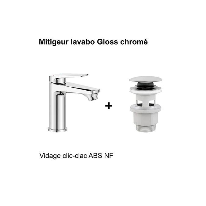 Mitigeur lavabo GLOSS