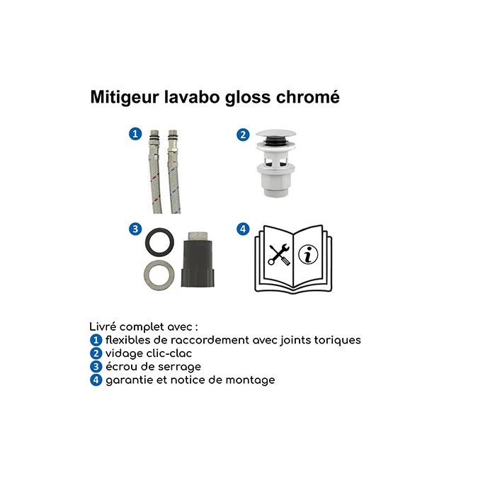 Mitigeur lavabo GLOSS