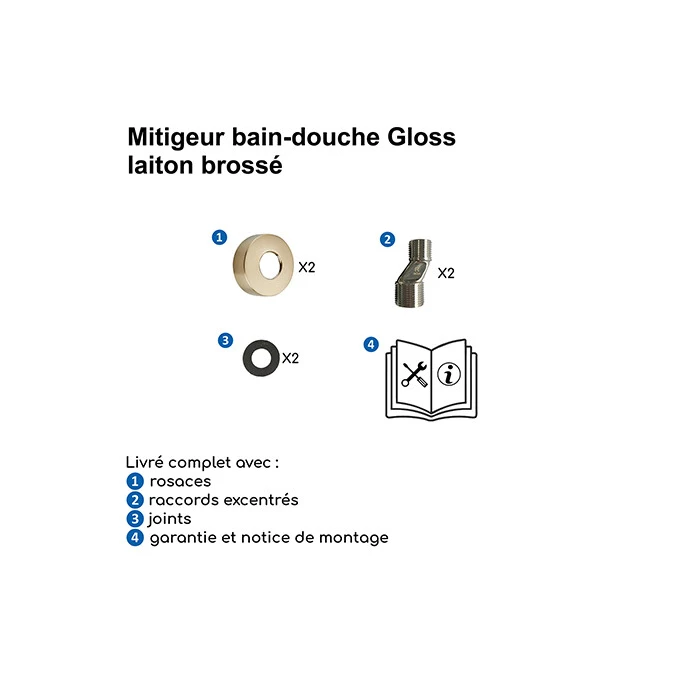 Mitigeur lavabo GLOSS