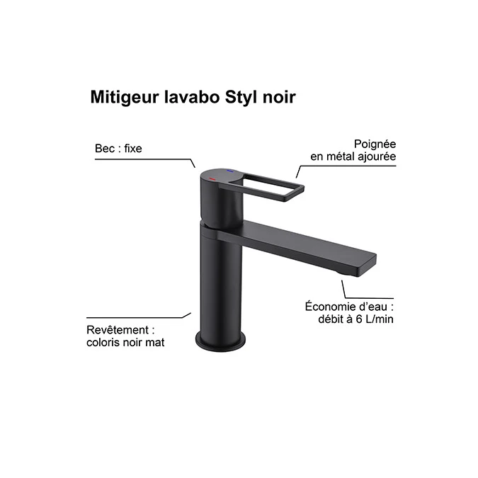 Mitigeur lavabo STYL