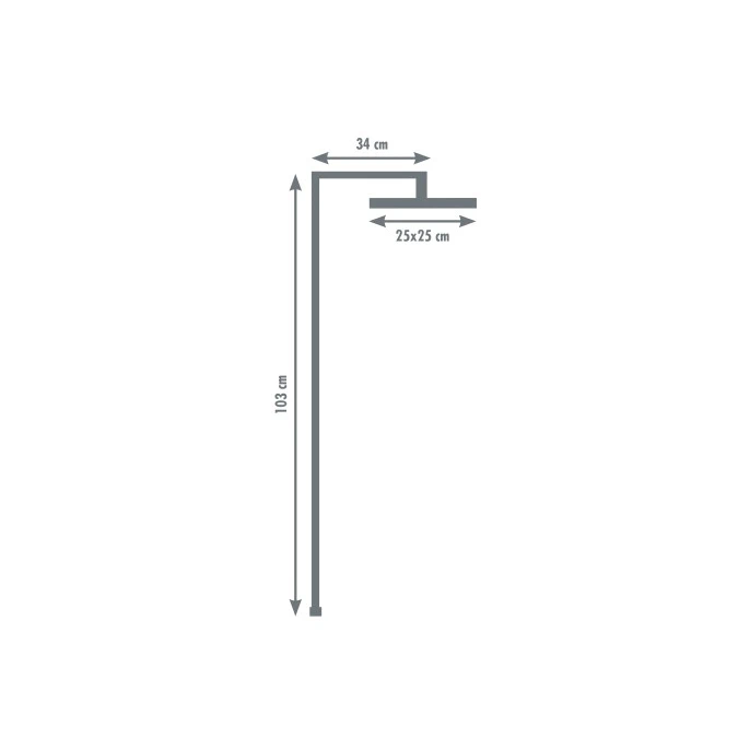 Colonne de douche sans robinetterie OTAKI
