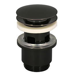 bonde d'évacuation noire