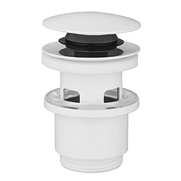 bonde de bidet blanche