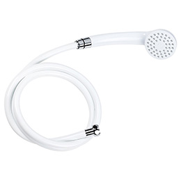 flexible et douchette blanc