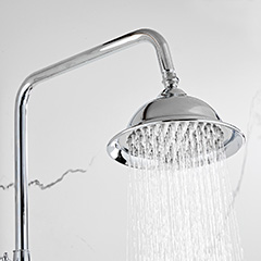 pomme haute style rétro chromée