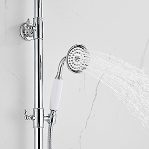 douchette style retro chromé