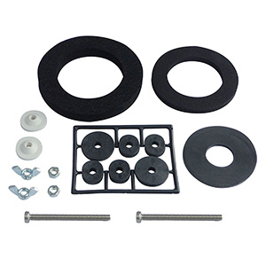 assortiments joints et fixations pour réservoir WC