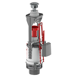 Mécanisme de chasse d'eau WC