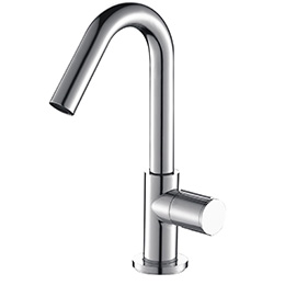 Lave-mains chromé pour espace réduit