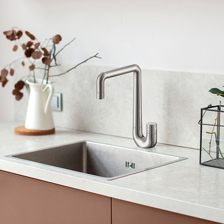 mitigeur évier ultra design chromée