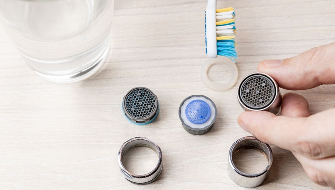 Retirer un aérateur pour nettoyage