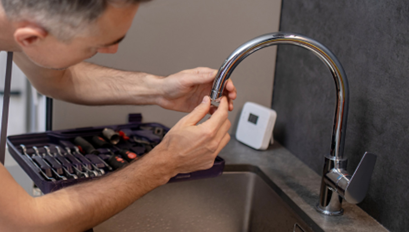 Détartrage d’un aérateur de robinet