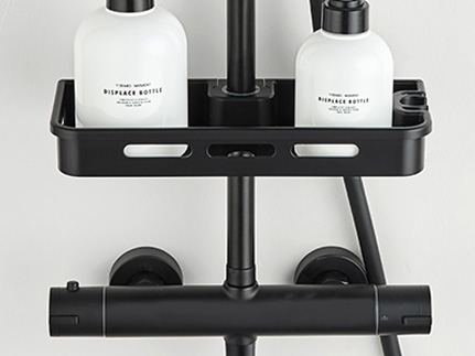 colonne de douche robinetterie thermostatique pour plus de sécurité