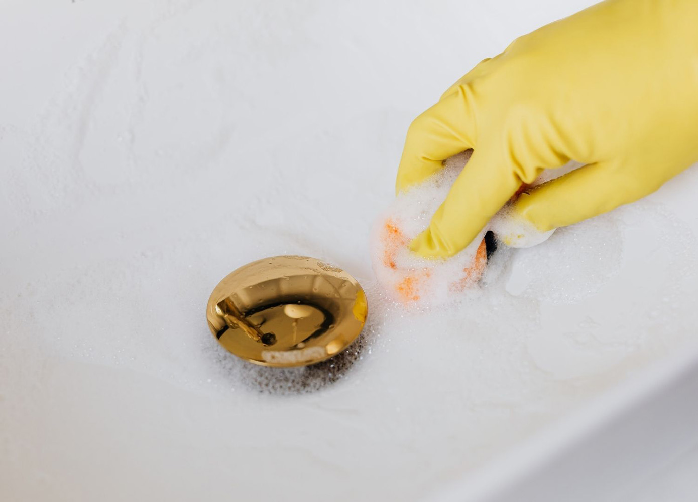 bonde clic-clac revêtement dorée